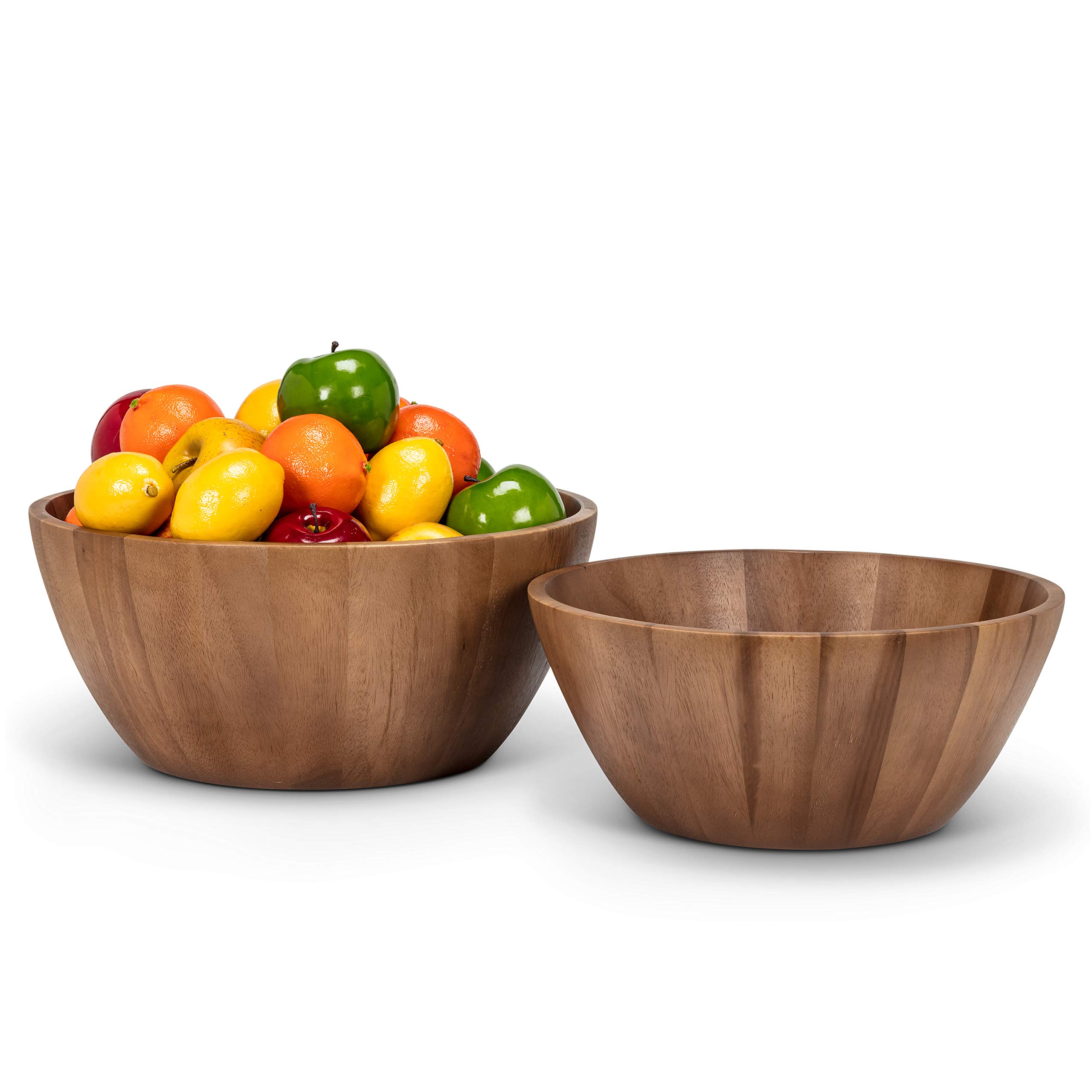 Abbott Collection 75-WOODWORK-23 Extra Large Deep Bowl, 15.75 inches D, Brown - Image 3