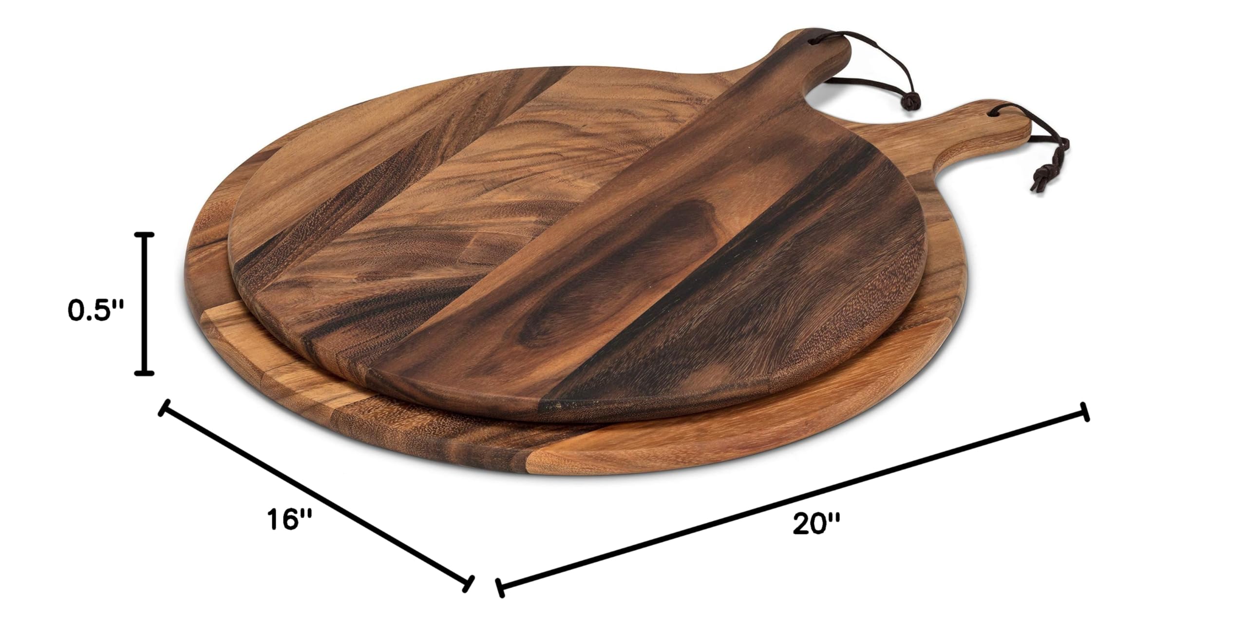 Abbott Collection Large Round Paddle Board-16X20 L - Image 4